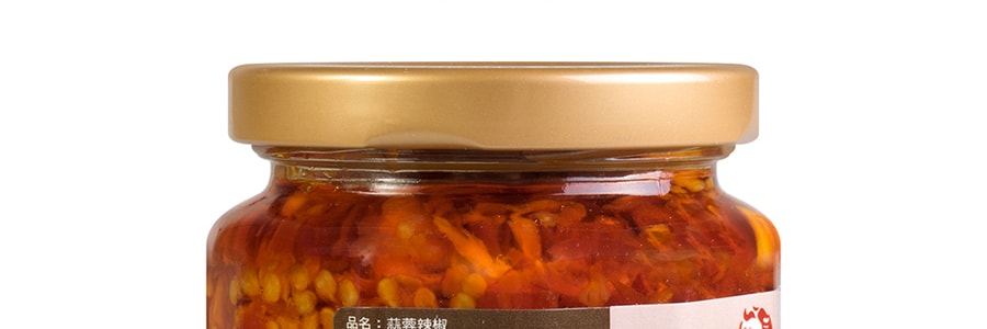 台灣老楊 蒜蓉辣椒醬 280g