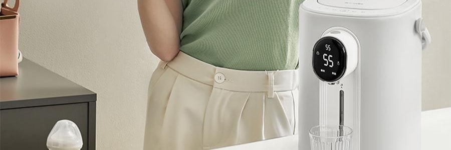 【新品登陸】BEAR小熊 暖噸噸Plus 智慧電水瓶 5.0L 白色