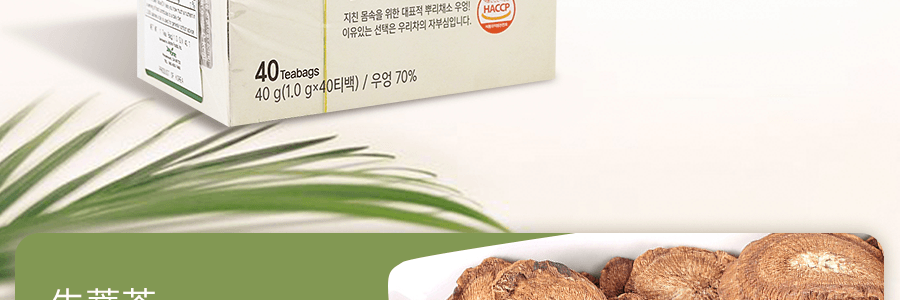 韩国SONGWON 牛蒡清茶 40pc