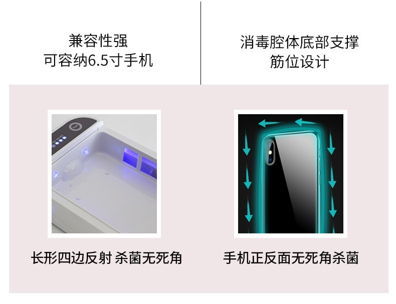 中國直郵 Coopever 手機消毒盒 牙刷消毒器 紫外線內衣首飾消毒盒