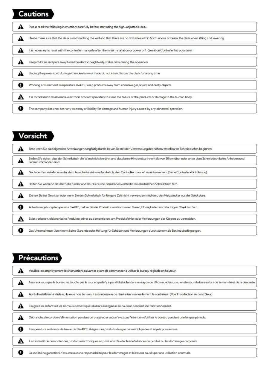 【美國直郵】 美國 hiorin 48 吋站立式桌子 1個 防爆鋼玻桌面 電動升降 閃電級組裝