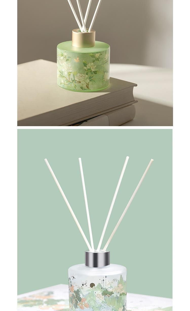 【中国直邮】 故宫淘宝 无火香薰礼盒 故宫文创  空山新雨  一盒装【无火香薰100ml 精美卡片+精美礼盒】