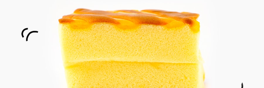 小白心裡軟焗式蛋糕 香橙口味100g