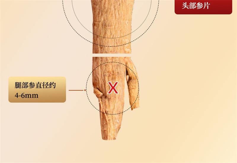 【中国直邮】 岷农人 西洋参片正品无特级花旗参中药材人参片切片进口100g/罐