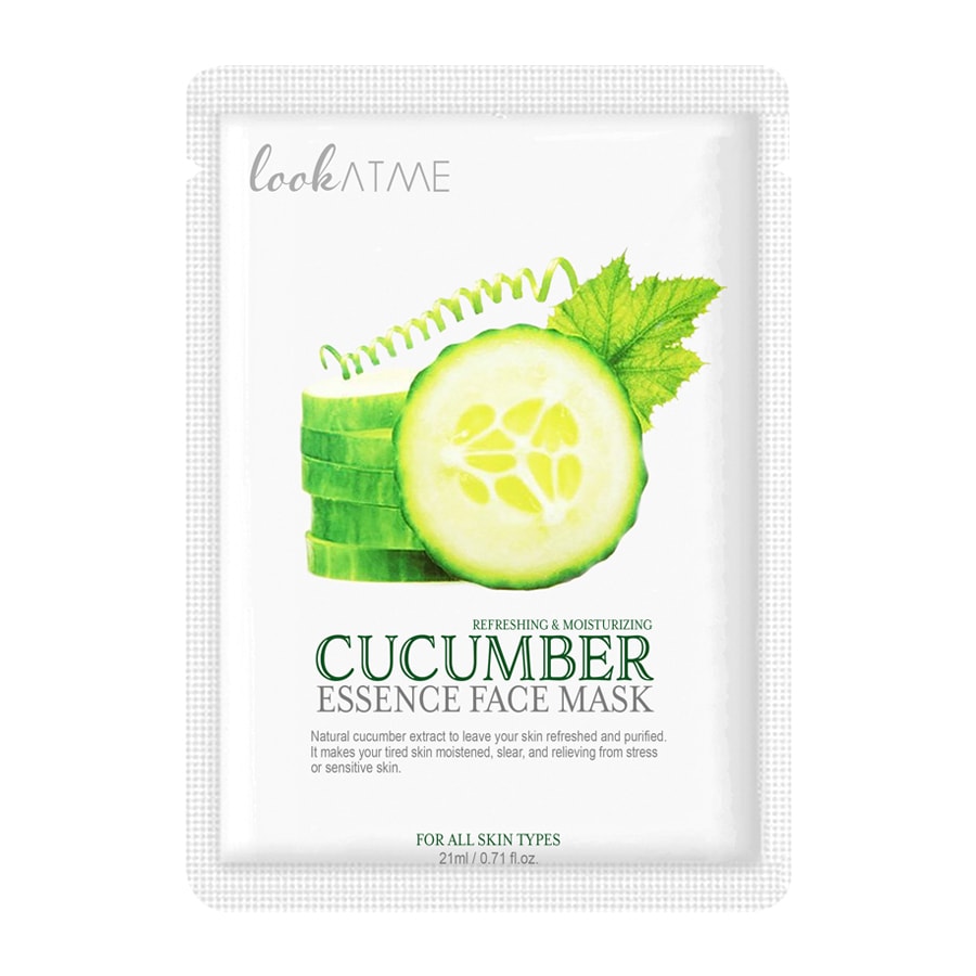 LOOK AT ME Essence Face Mask Cucumber 1Sheet