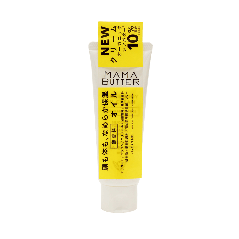 日本MAMA BUTTER 乳木果油潤膚乳(臉部及身體可用) 無香 60g