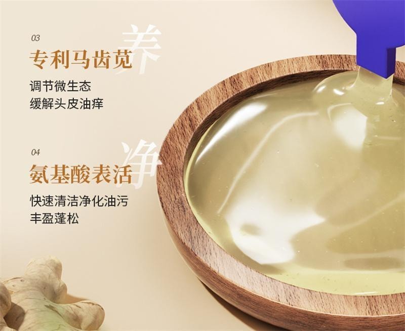 【中國直郵】 EHD 生薑洗髮精 蓬鬆柔順修護防斷護髮清爽男女 500ml/瓶