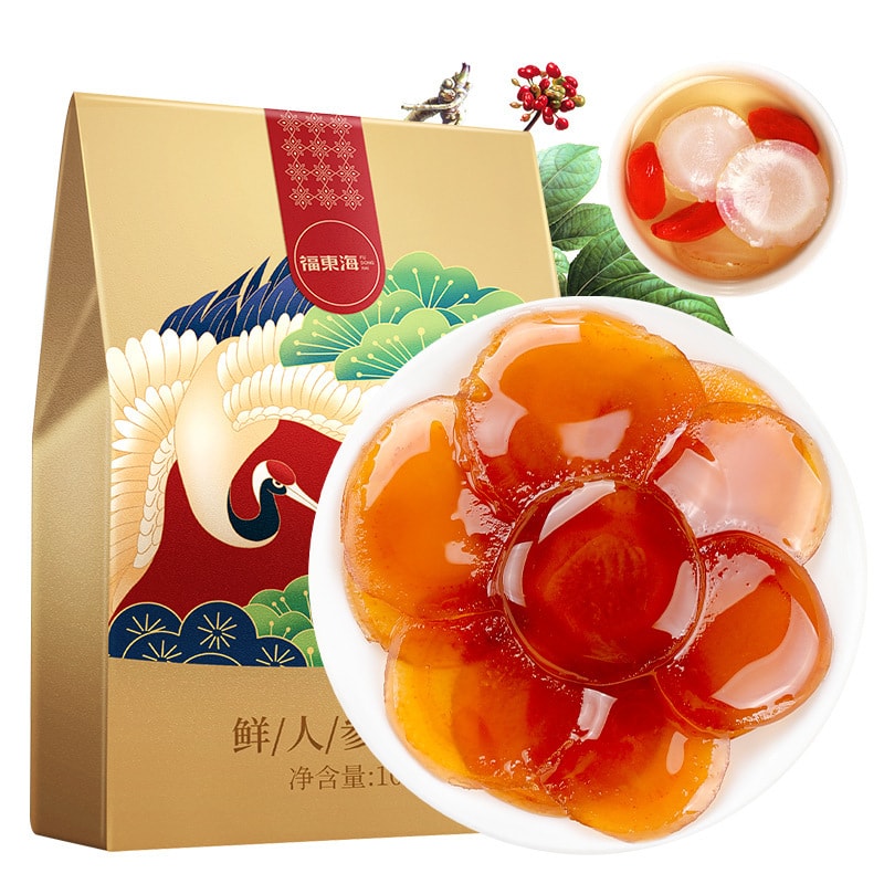 Ginseng Honey Tablet Changbai Mountain Ginseng Honey tablet Instant Fresh Round Ginseng Basstree Honey Soaking Water 10g