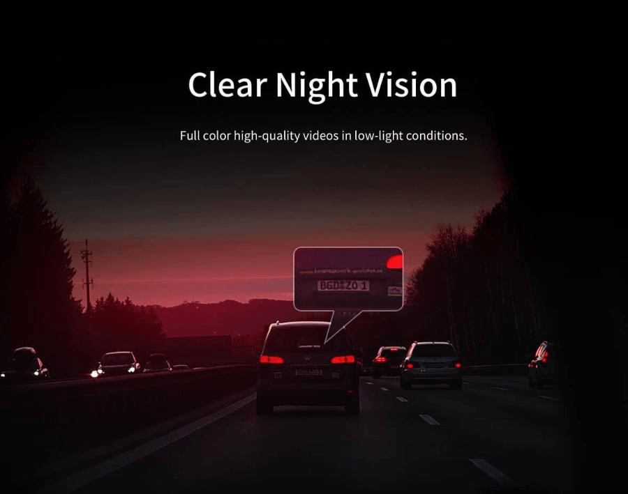 360云智连 2.5K前置行车记录仪 夜视功能 内置WiFi GPS