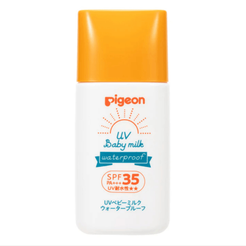 日本 PIGEON贝亲 0岁可用 低刺激无添加 防水防汗 宝宝防晒乳 SPF35 PA+++ 30g