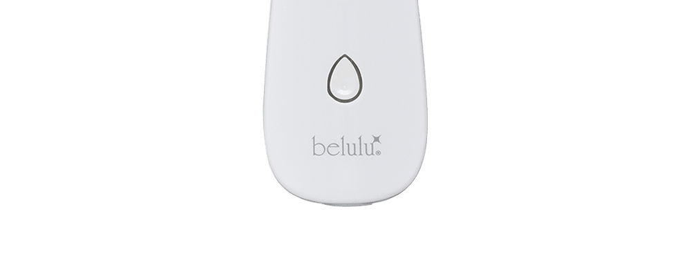 belulu||aquarufa 新版超声波毛孔清洁洁面仪铲皮机||白色 AC100V~240V