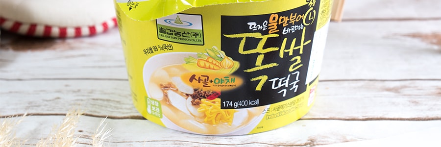 韓國CHILKAB 牛骨年糕湯 碗裝 174g
