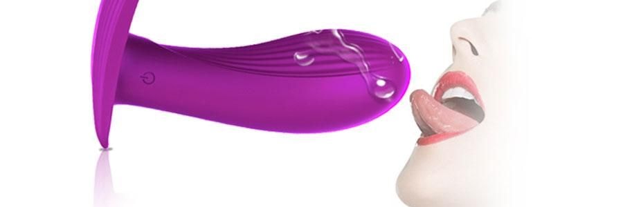 FOX 女士使用 可聲控 矽膠電動按摩棒 - 防水 - 加熱功能 95 mm ( L) X 56 mm( W) x 86 mm( H)