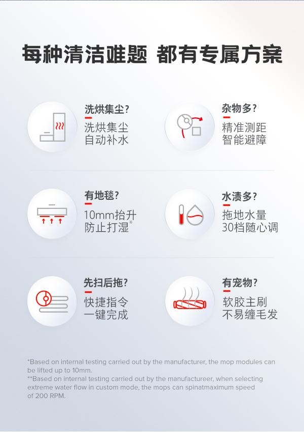 石头科技 QV 35A 白色 全能型 清洁机器人