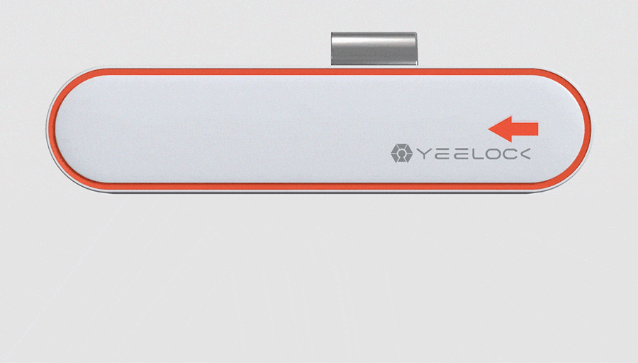 【中国直邮】小米有品易锁宝智能抽屉柜开关E 贝壳白