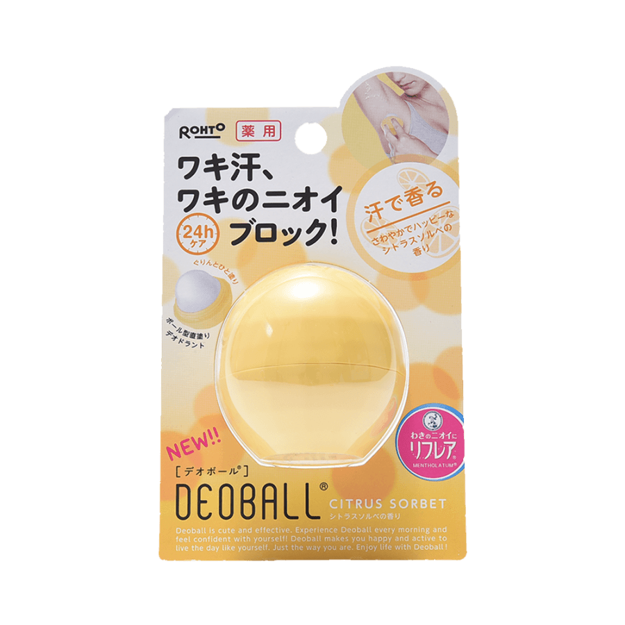 deo ball Citrus sorbet scent 15g