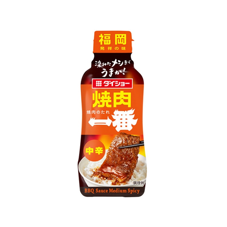 【日本直郵】Daisho大逸昌 烤肉一番燒烤醬中辣235g
