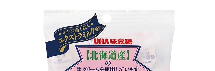 日本UHA悠哈 味覺糖 8.2系列 北海道特濃牛奶糖 88g