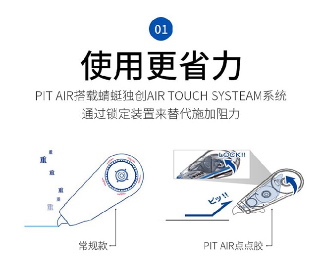 【日本直邮】Tombow蜻蜓 点点胶双面胶学生用手工点状胶带可爱大容量胶带 替芯