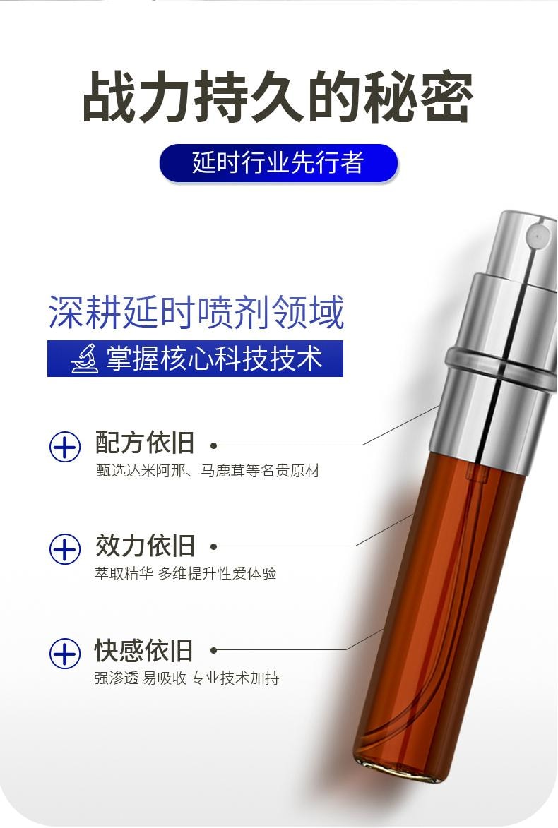 【白色情人節】享久 官方店 男士外用縮時噴劑 一代加量版+情趣內衣【組合裝】 8ml 持久 不射噴霧 印度神油 男用品 延時噴霧 久硬 延遲不射 偉哥 無刺激配方 亞米倉直髮