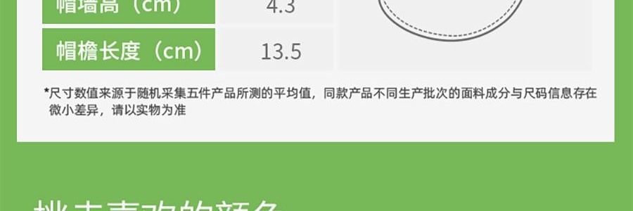 BENEUNDER蕉下 女士空顶防晒帽-渐变棕-55-58 