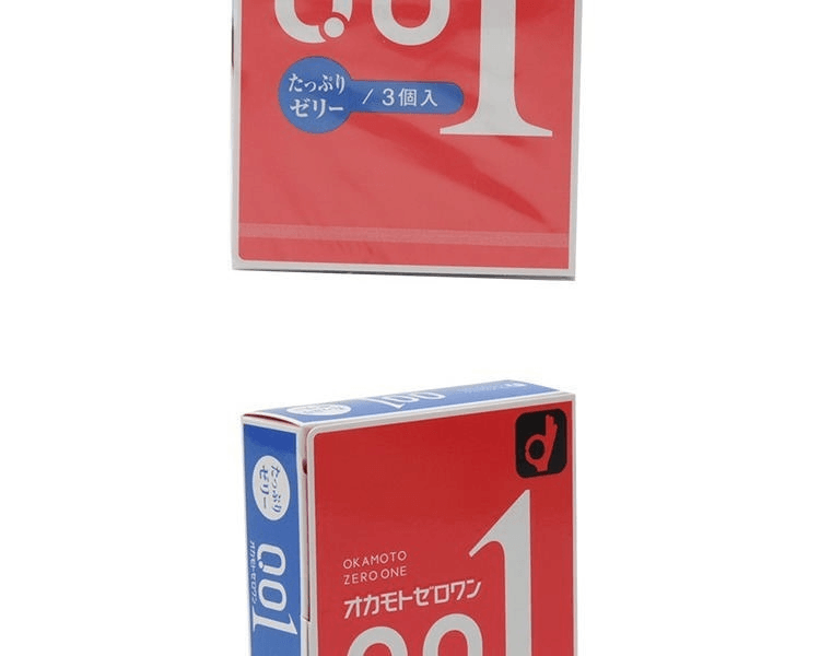 OKAMOTO 冈本||超薄双倍润滑避孕套0.01mm||3只