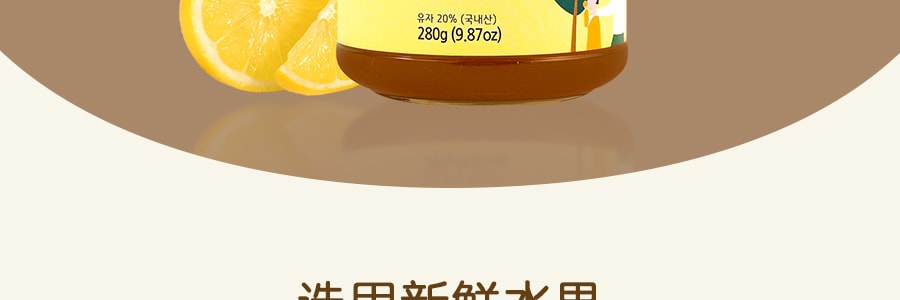 韓國 Father's Hill 爸爸山丘 兒童輔食天然果醬 兒童可放心食用 280g #柚子 果肉滿滿