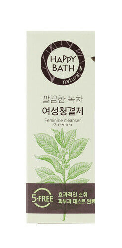 韓國 HAPPY BATH 綠茶女性溫和私密清潔劑 200ml