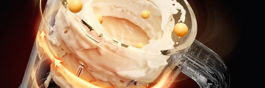 BEAR小熊 破壁机豆浆机搅拌机 自动清洗 中途加料 海盐灰白 