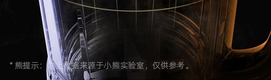 BEAR小熊 破壁机豆浆机搅拌机 自动清洗 中途加料 海盐灰白 