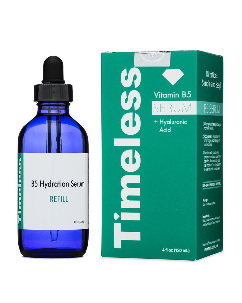 美国 TIMELESS 维生素 B5 深层补水保湿 修复敏感锁水精华 120ml