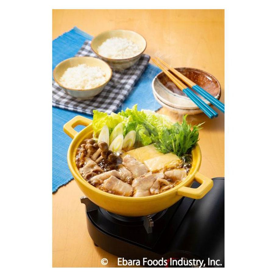 【日本直邮】 日本 EBARA FOODS Ebara 荏原 浓缩乌冬火锅 蛤蜊扇贝盐味 6个入