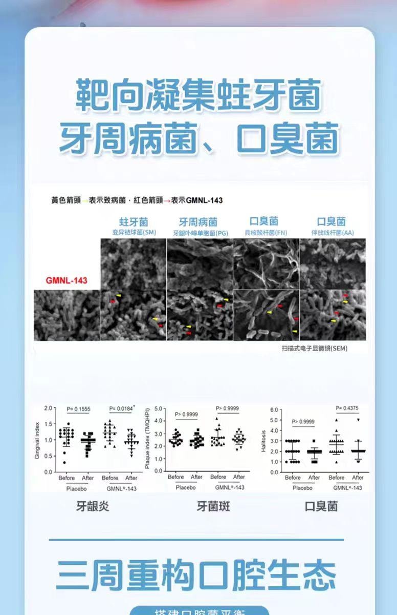 【中国直邮】 IMINT 益生菌小飞碟无糖xit含片 茉莉青提味 21g*1盒