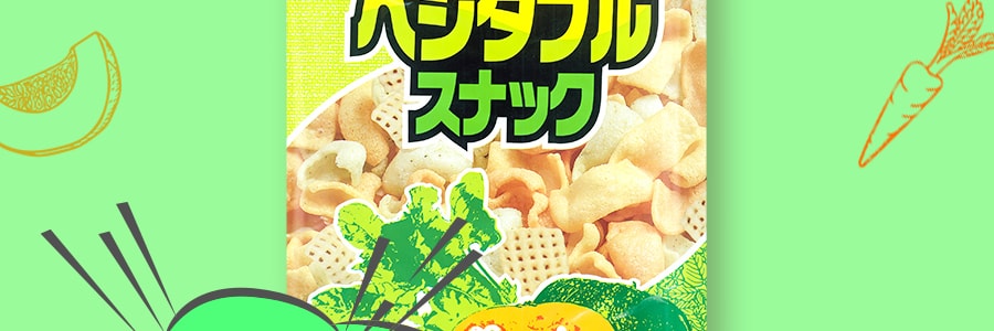 日本RURUYA 蔬菜口味薯片 50g