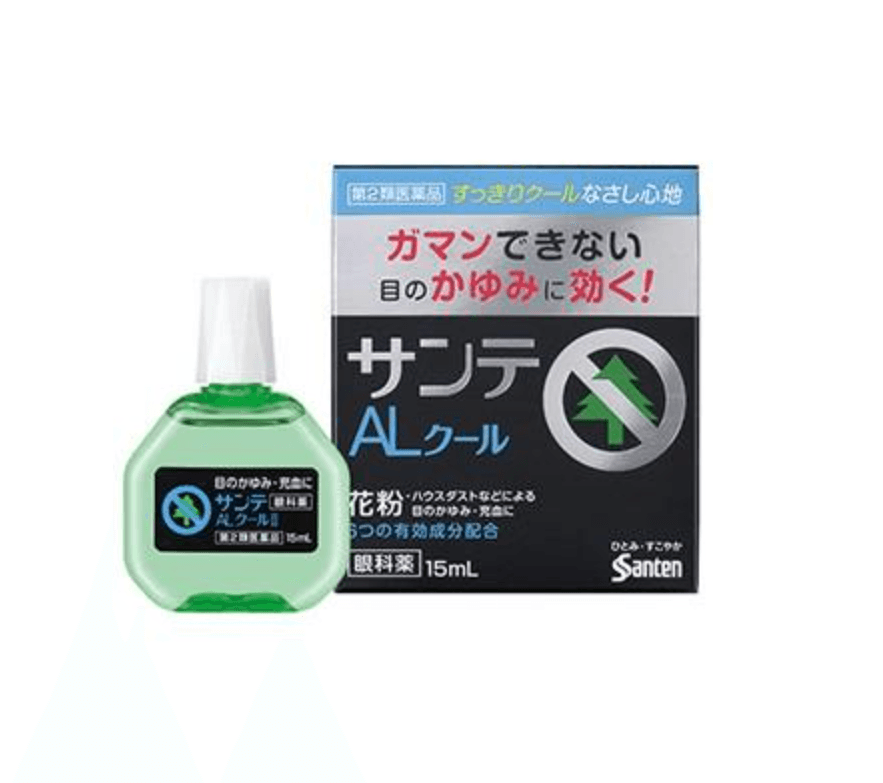 【日本直郵】參天AL cool清涼型眼藥水抑制搔癢眼睛過敏等15ml