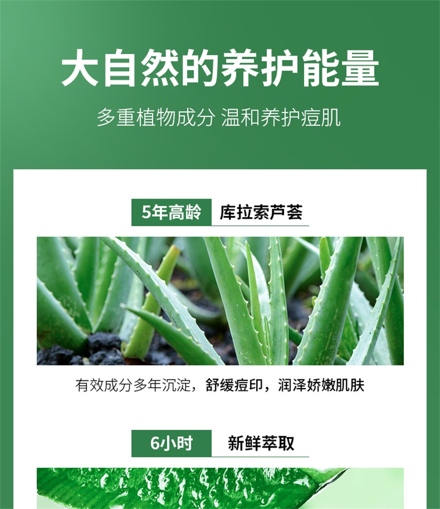 【中国直邮】仁和匠心 药业正品青春痘祛痘膏淡化痘印凝胶去痘闭口芦荟胶男女非 22g