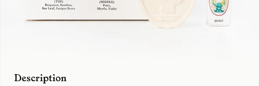 THE BEAST野兽派 女神花环石膏香挂 香薰车载香氛 月桂叶与桃金娘浮雕香挂组合