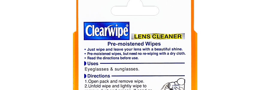 日本KOBAYASHI小林製藥 鏡片清潔濕巾 20包入 (新老包裝隨機發送)