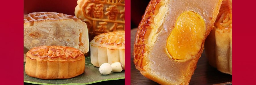 【全美超低價】稻香村 團圓金月月餅 4枚入 400g 蛋黃蓮蓉x1+奶油椰蓉x1+精緻五仁x1+玫瑰豆沙x1 包裝顏色隨機發貨