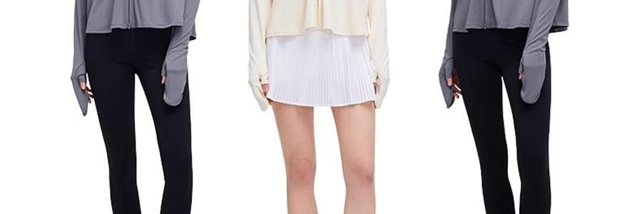 OHSUNNY 暮光系列 女式升級護手防曬衣防曬衣 護手背 雲朵粉 M