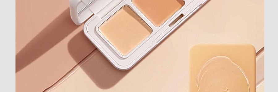 KATO-KATO 三次方起司遮瑕膏 實力遮瑕 水潤細膩 貼膚持妝 1.3g*3 自然色 遮黑眼圈暗沉紅血絲斑點瑕疵