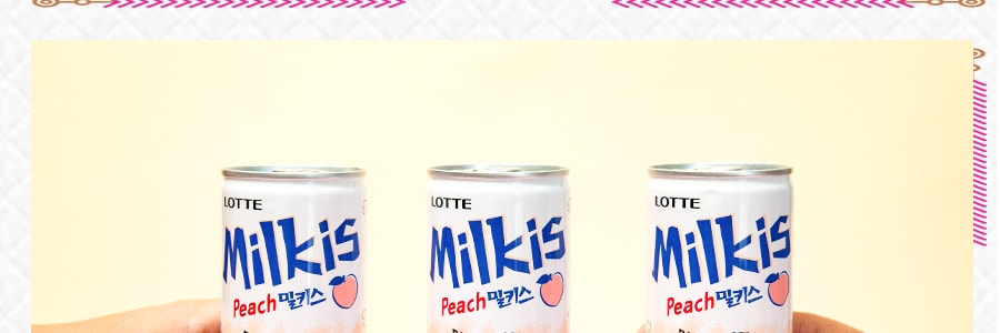 韓國LOTTE樂天 牛奶蘇打水碳酸飲料 蜜桃口味 250ml 新舊包裝隨機發