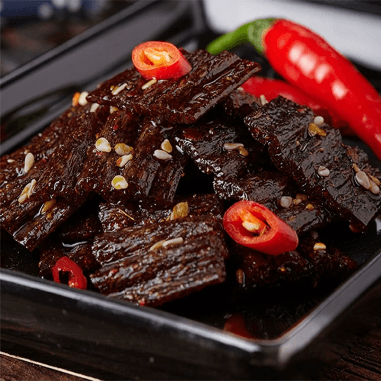 【中國直郵】 鄉鄉嘴 臭幹子 20g*4包 辣條零食大禮包兒時經典網紅爆款麻辣條休閒食品小吃