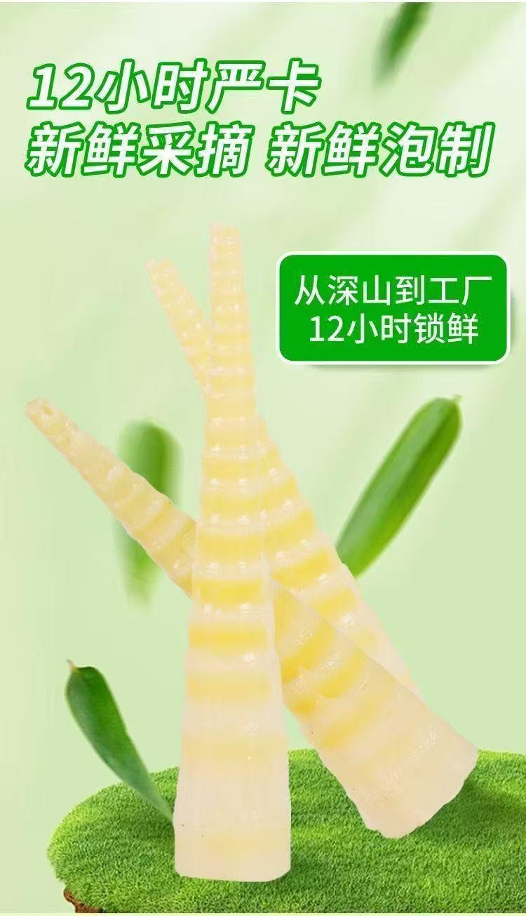 笋小样 泡椒笋尖 野山椒小竹笋尖 约36g*4包