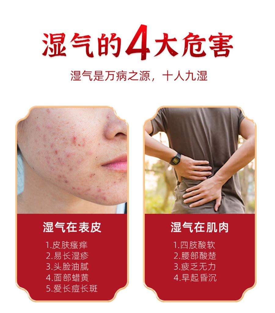 【中國直郵】向前 (推薦拍4盒) 參苓白術散丸 茯苓祛濕顆粒 健脾胃 調理脾胃虛弱 6g*10袋 x 1盒
