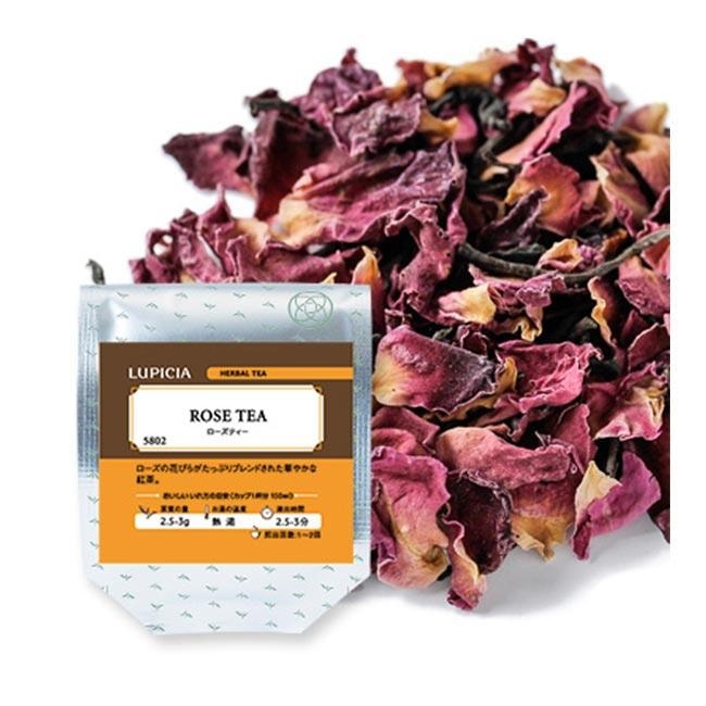 【日本直郵】 日本 lupicia 綠碧茶園&nbsp;玫瑰花茶 紅茶 袋裝 50g