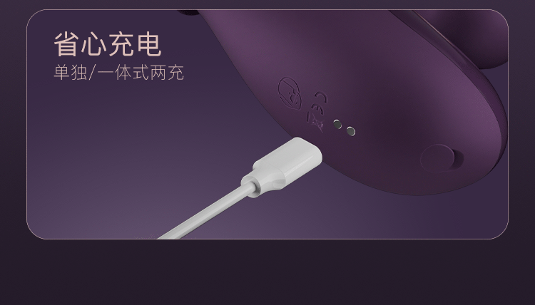 JISSBON 傑士邦 TechChil極樂天鵝砲機震動棒靜音 成人用品玩具 紫羅蘭色1盒