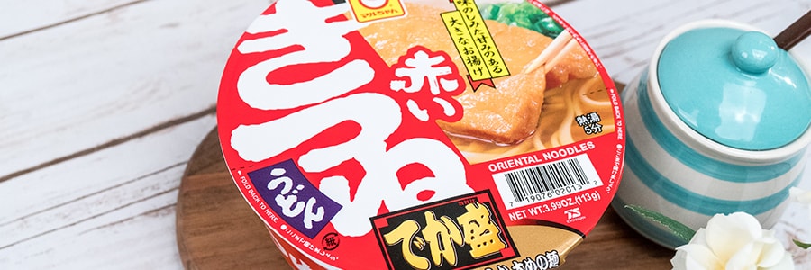 日本MARUCHAN 紅油豆腐烏冬速食麵 超大碗裝 113g