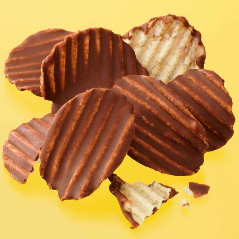 【日本直邮】 超级网红系列 北海道ROYCE'若翼族  巧克力薯片  牛奶巧克力薯片原味  190g