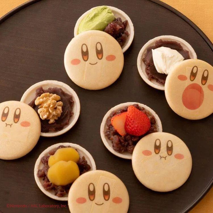 【日本直邮】神户Kobe 鹤屋吉信×星之卡比联名超萌红豆夹心 DIY